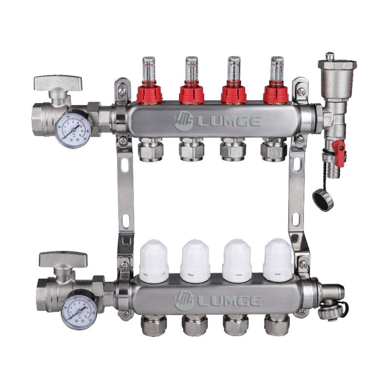 Basic classification of floor heating water collector and separator